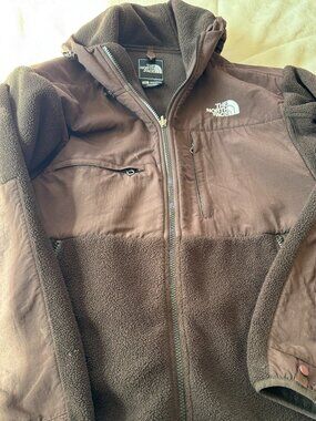 The North Face hooded fleece